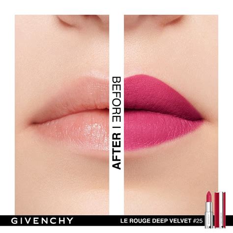 labial mate givenchy le rouge deep velvet|le rouge Givenchy.